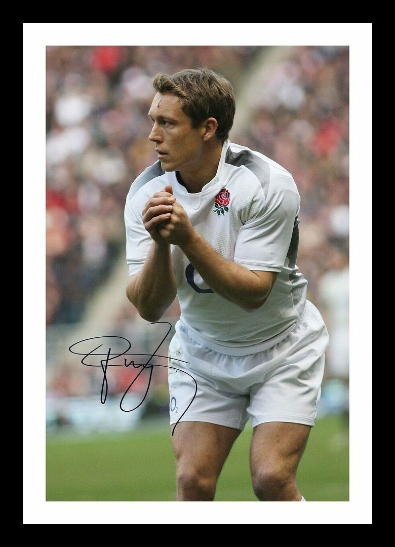 Jonny Wilkinson - England Autograph Signed & Framed Photo Poster painting 2