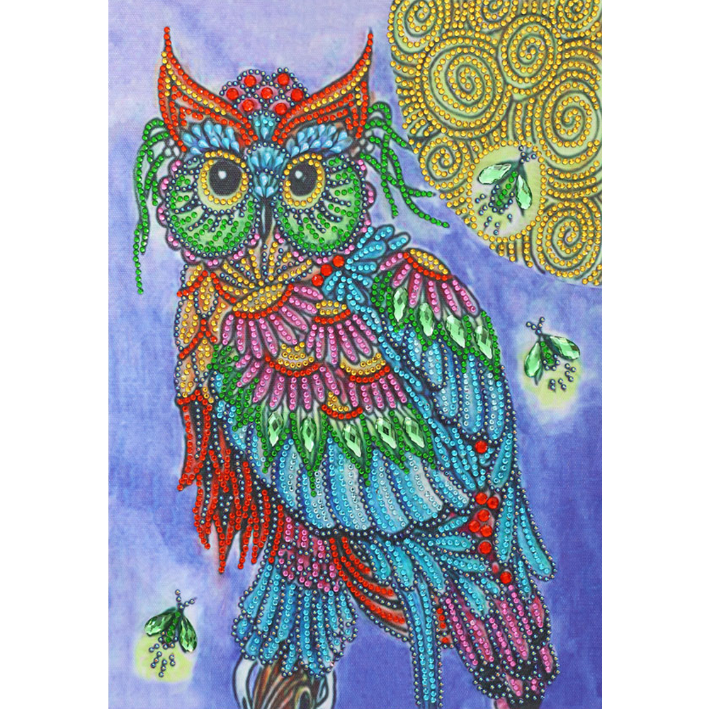 

Owl - Special Shaped Diamond Painting - 30*40CM, 501 Original