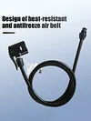 125cm 10PCS Air Pump Extension Hose Bike Pump Hose For US/UK/French Valves