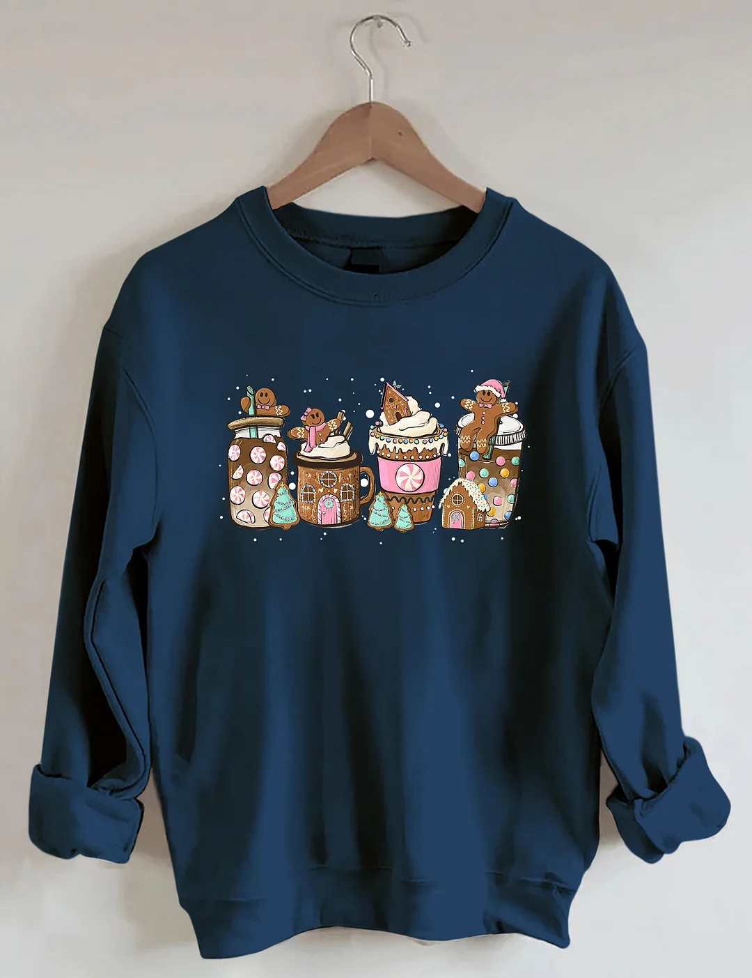 Gingerbread Christmas Coffee Sweatshirt