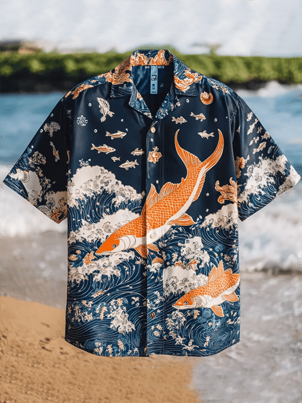 Men's Hawaiian Vacation Short Sleeve Shirt 