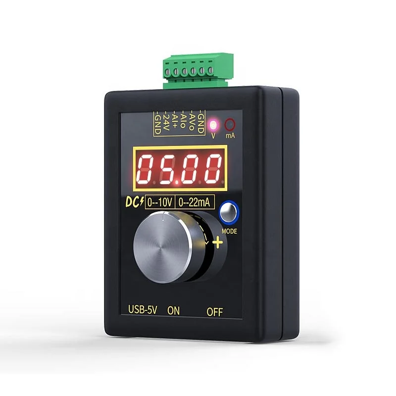 High-Precision Handheld 0-4-20mA / 0-10V Analog Signal Generator Current Voltage Calibrator Electrical Test Instrument