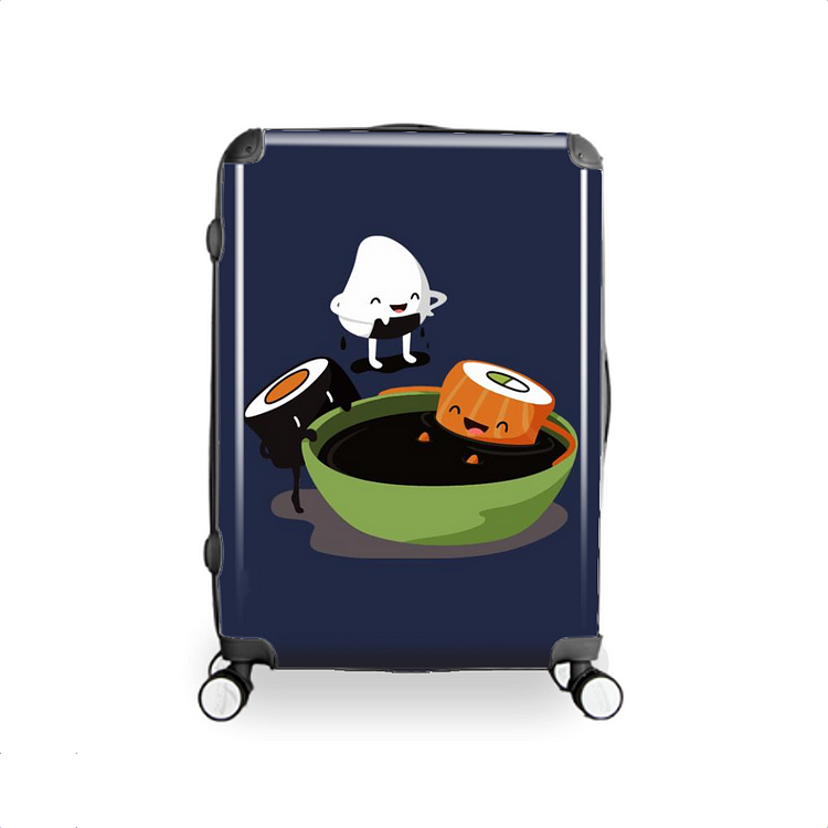Sushi Soy Bath, Sushi Hardside Luggage