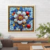 Diamond Painting -DIY Full Round Drill Stained Glass Flower(40*40 CM)