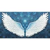 Diamond Painting - DIY Full Round Drill Angel Wings(85*45 CM)