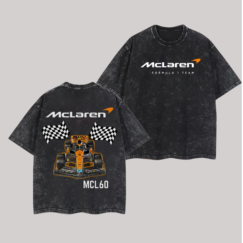  McLaren F1 Printed Oversize Washed T-Shirt