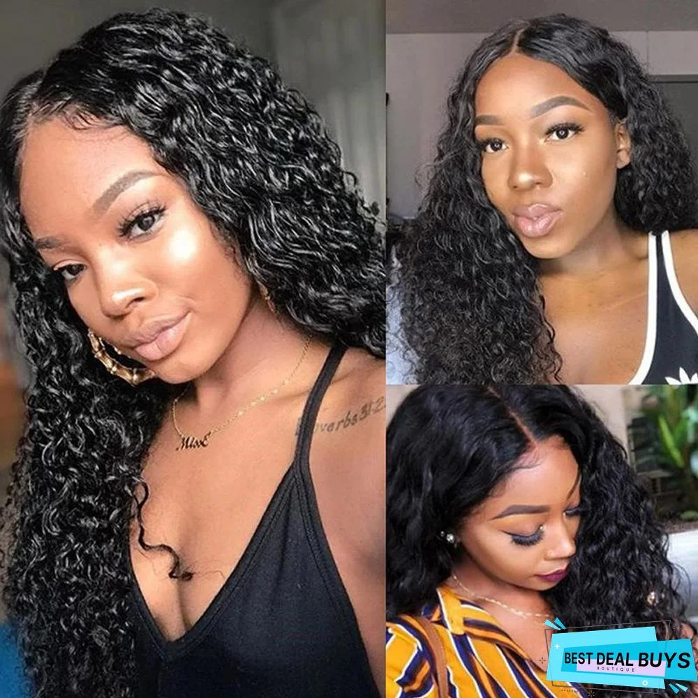 European, American and African Long Curly Hair Small Curly Ladies