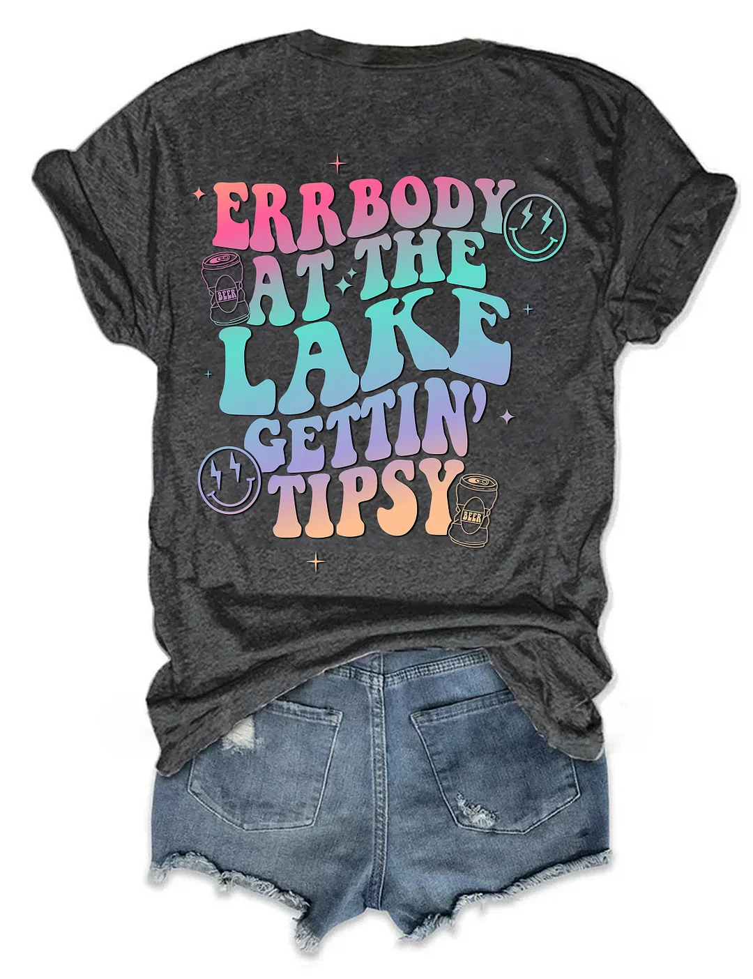 Errbody At The Lake Gettin Tipsy T-shirt