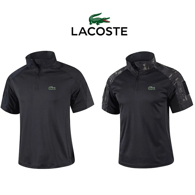 Lacoste® męska koszulka z krótkim rękawem American Camouflage Outdoor 2 sztuki
