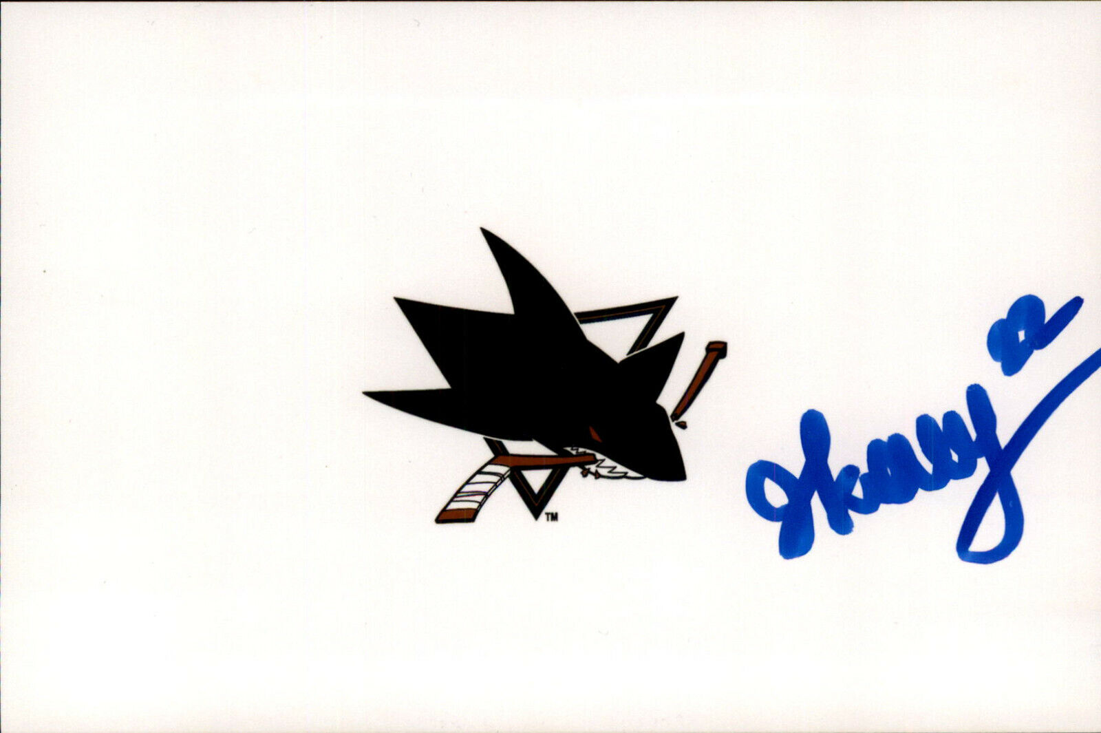 Yevgeni Kashnikov SIGNED autographed 4x6 Photo Poster painting SAN JOSE SHARKS