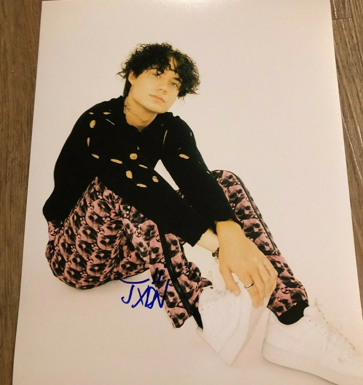 JXDN Jaden Hossler Tell Me About Tomorrow TikTok Autographed 8x10 Photo Poster painting COA E3