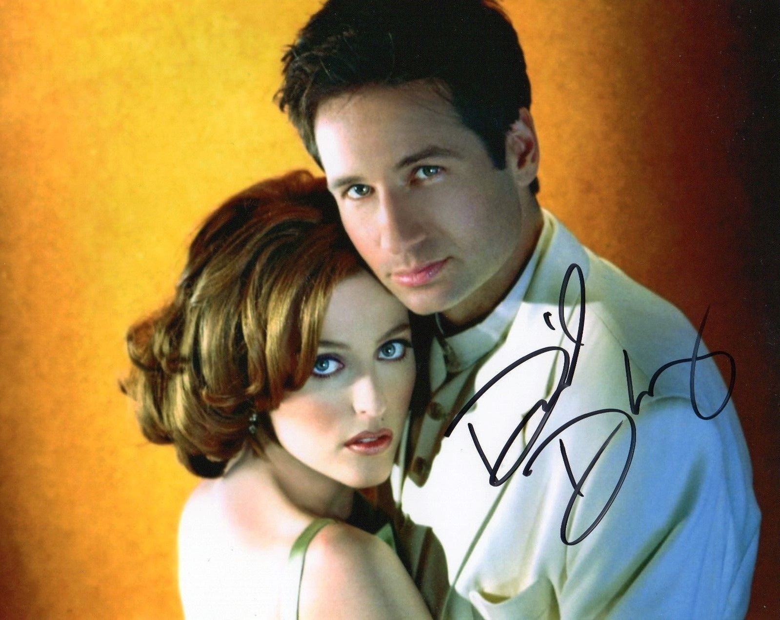 DAVID DUCHOVNY AUTOGRAPHED SIGNED A4 PP POSTER Photo Poster painting PRINT 4