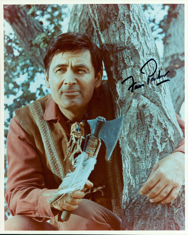 Fess Parker signed authentic 8x10 Photo Poster painting COA