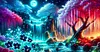 Luxury AB Velvet Diamond Painting Kit - Landscape