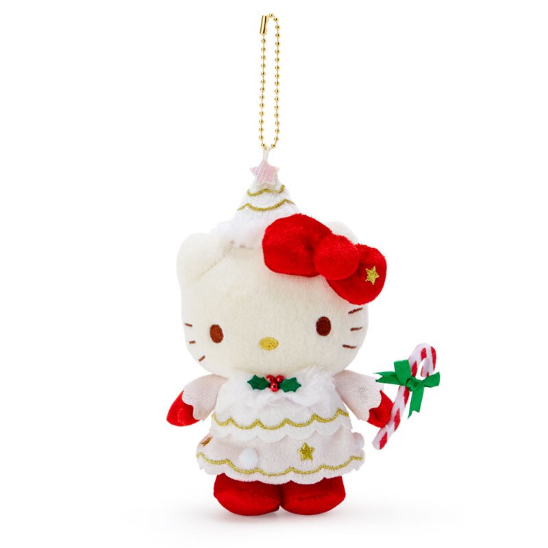 Hello Kitty Mini Plush Doll Mascot Holder Christmas Fairy Sanrio 2020 Winter NEW A Cute Shop - Inspired by You For The Cute Soul 
