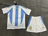 2024 Argentina National Team Home Football Shirt 1:1 Thai Quality Kids Size