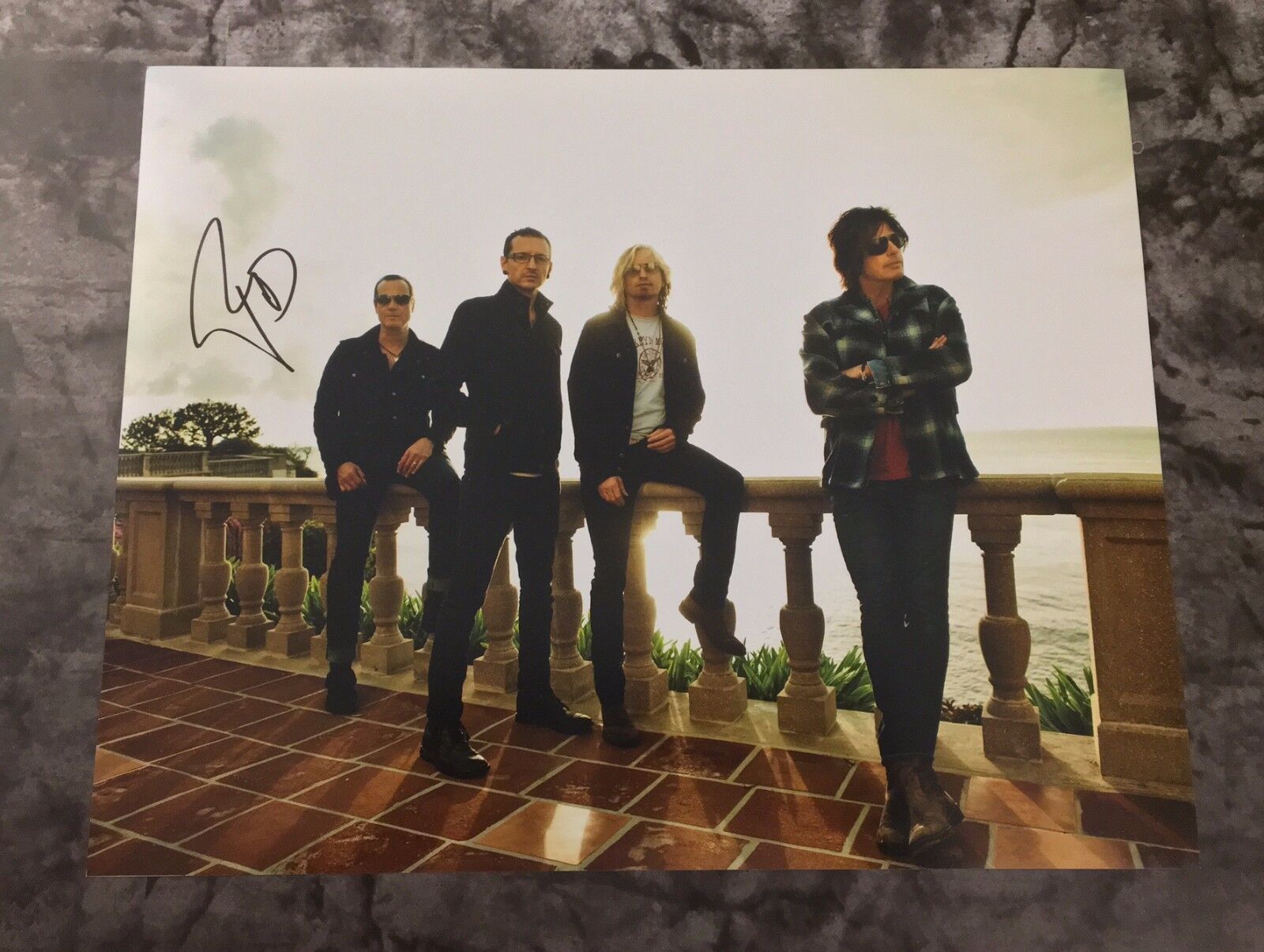 GFA Stone Temple Pilots * ROBERT DeLEO * Signed Autograph 11x14 Photo Poster painting AD1 COA