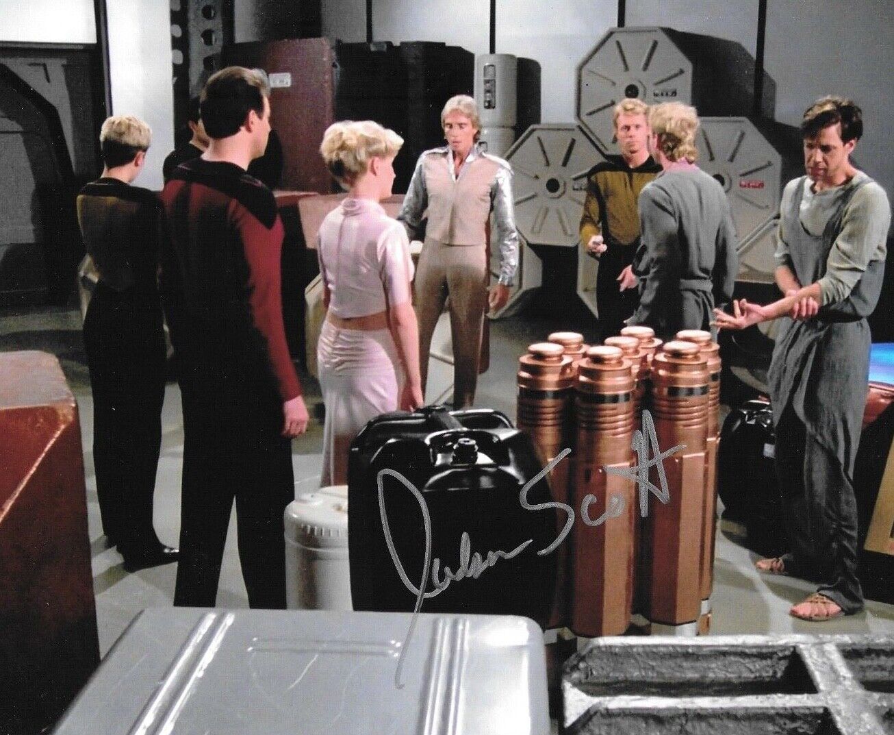 *JUDSON SCOTT * signed 8x10 Photo Poster painting * STAR TREK * COA * 1