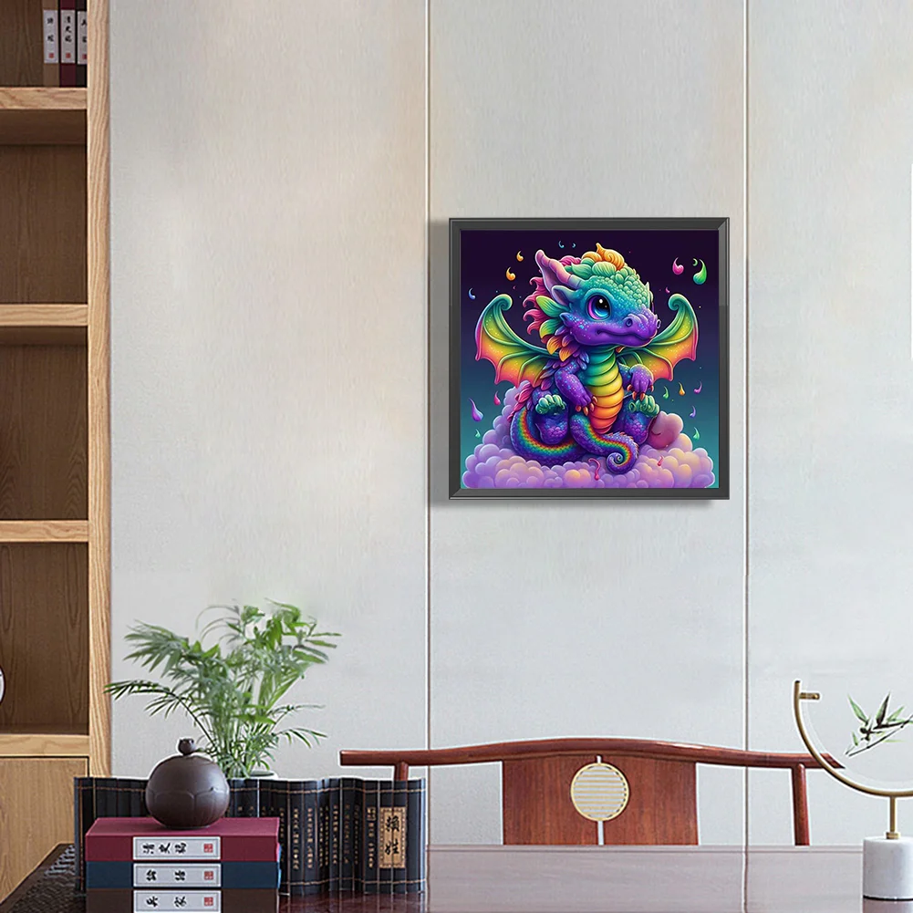 Diamond Painting - Full Round Drill - Pterosaur(30*30cm)