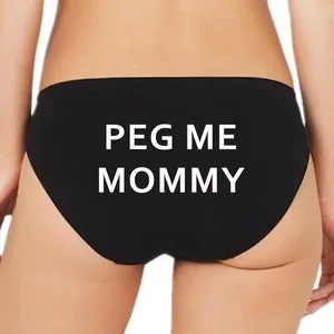 pornhint Pornhint Peg Me Mommy Panties / Pegging Kink Femdom MSub Bikini Panty / Cuckold Male Mommy Domme Mistress and Slave / Sissy Femboy Lingerie mdlb