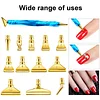 (US Local)13x 5D Resin Diamond Painting Pen Nibs DIY Craft Point Drill Pens (Gold)