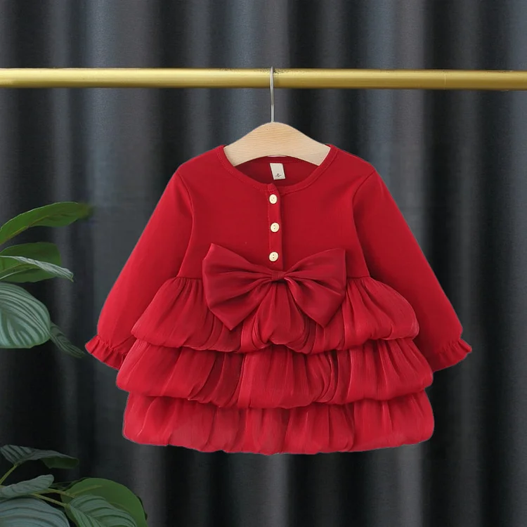 2025 Baby Girl Spring and Autumn Dress