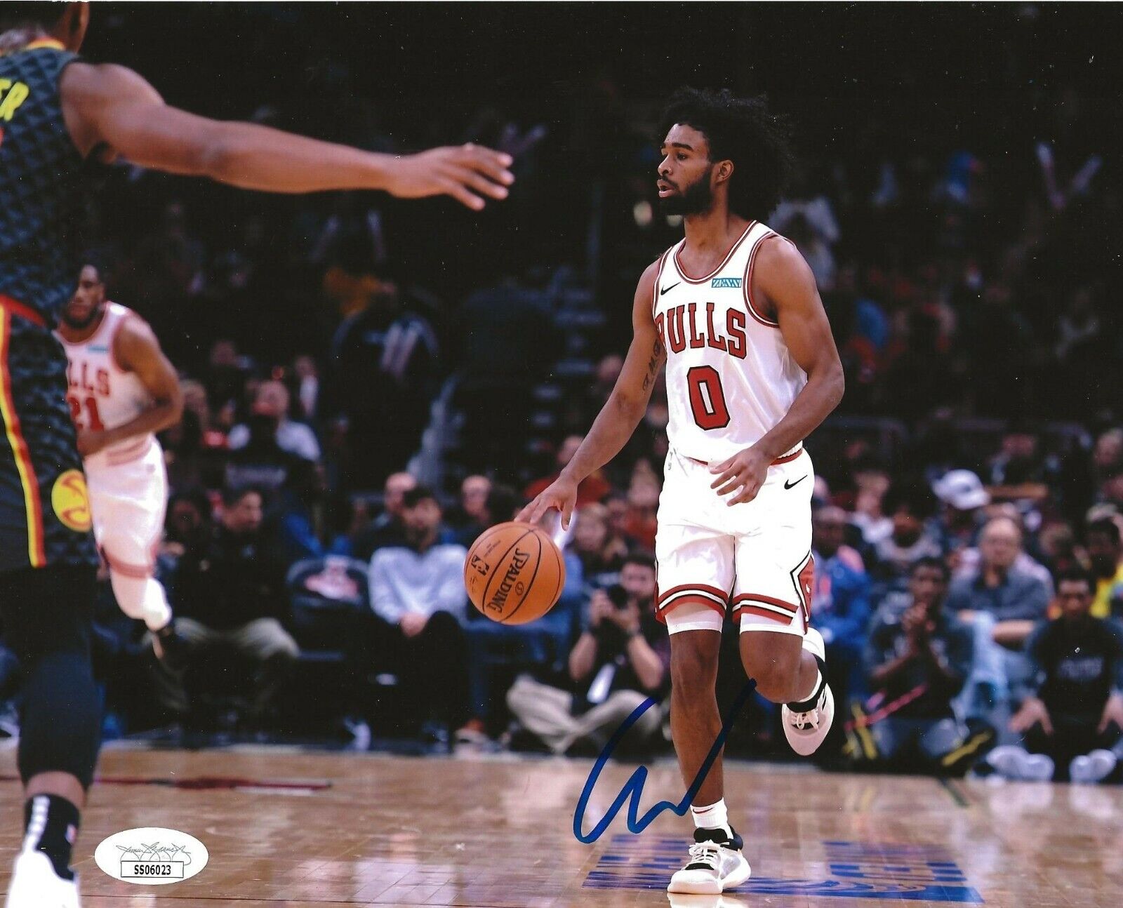 Coby White signed Chicago Bulls 8x10 Photo Poster painting autographed 8 JSA