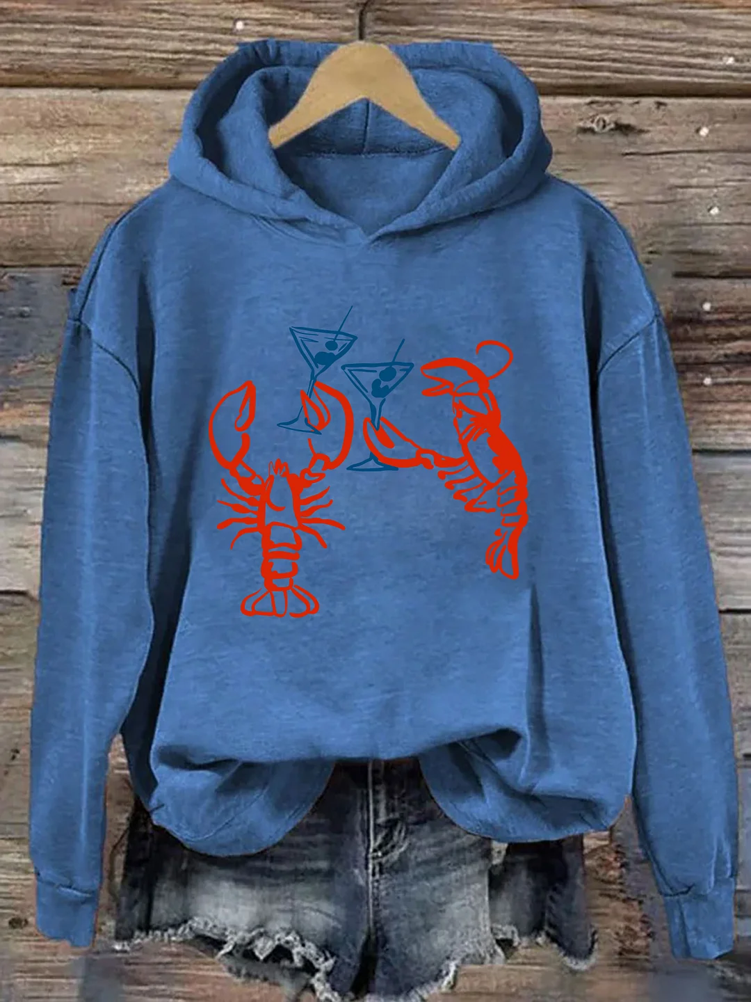 Martini Lobster Hoodie