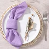 42x42cm Plain Colors Wedding Event Resturant Lockstitch Napkins