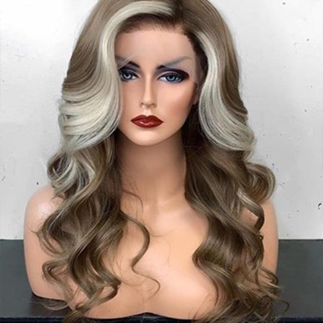Ombre Long Wig with Heat Resistant