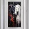 (40*80cm)Horse - Full Round Drill Diamond Painting