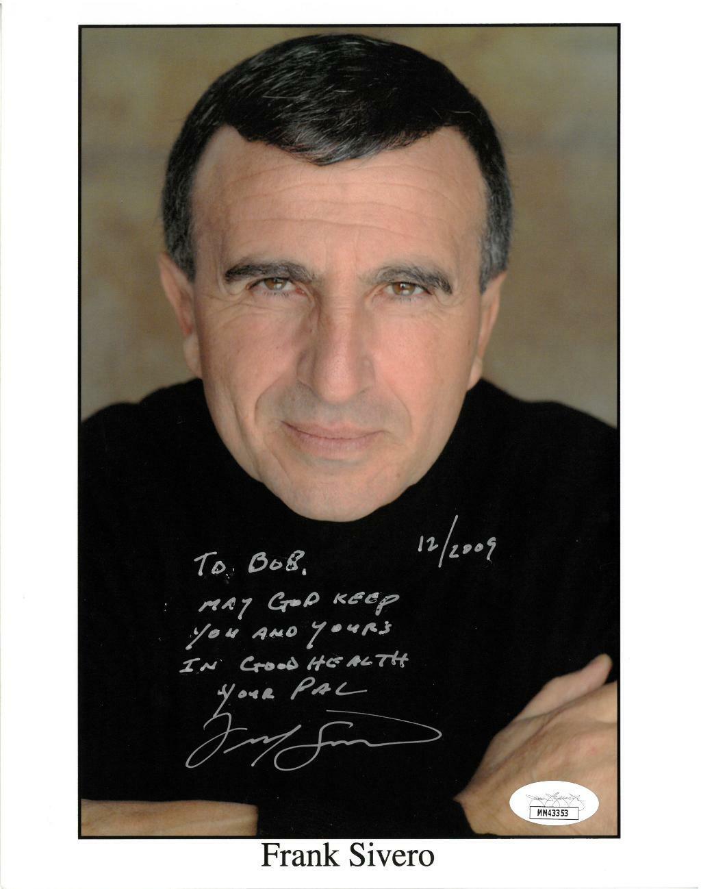 Frank Sivero Signed Authentic Autographed 8x10 Photo Poster painting JSA #MM43353