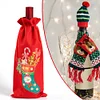 5D DIY Special Shaped Drill Diamond Painting Christmas Sock Wine Bottle Bags Covers Kits