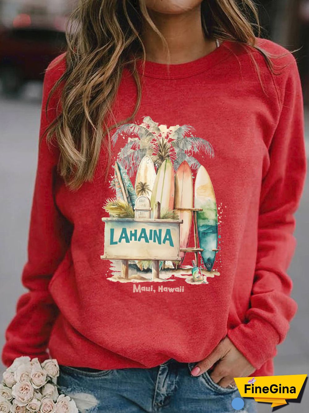 Women's Lahaina Strong Sweatshirt