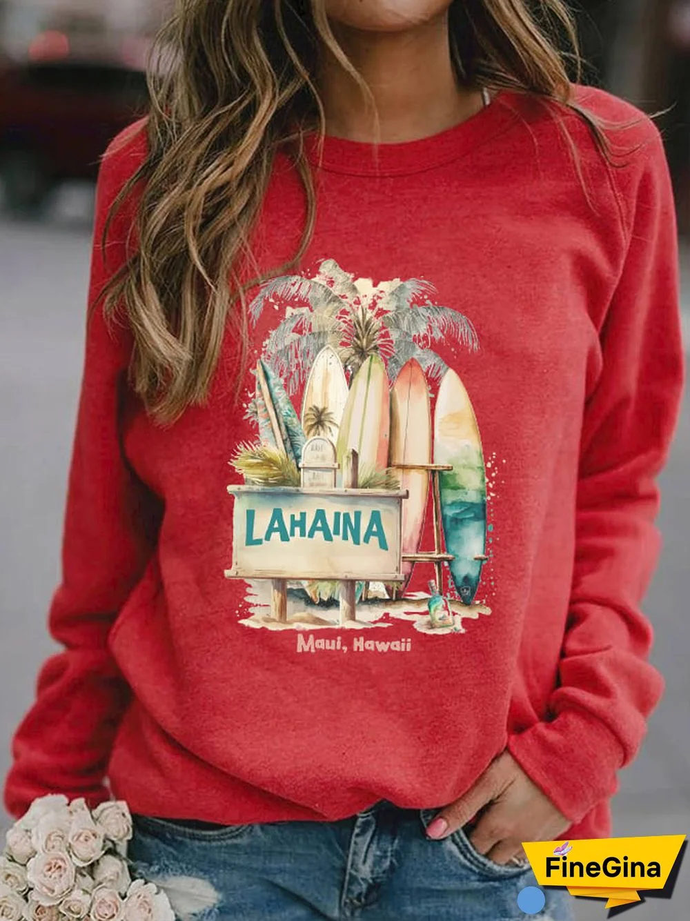 Women's Lahaina Strong Sweatshirt