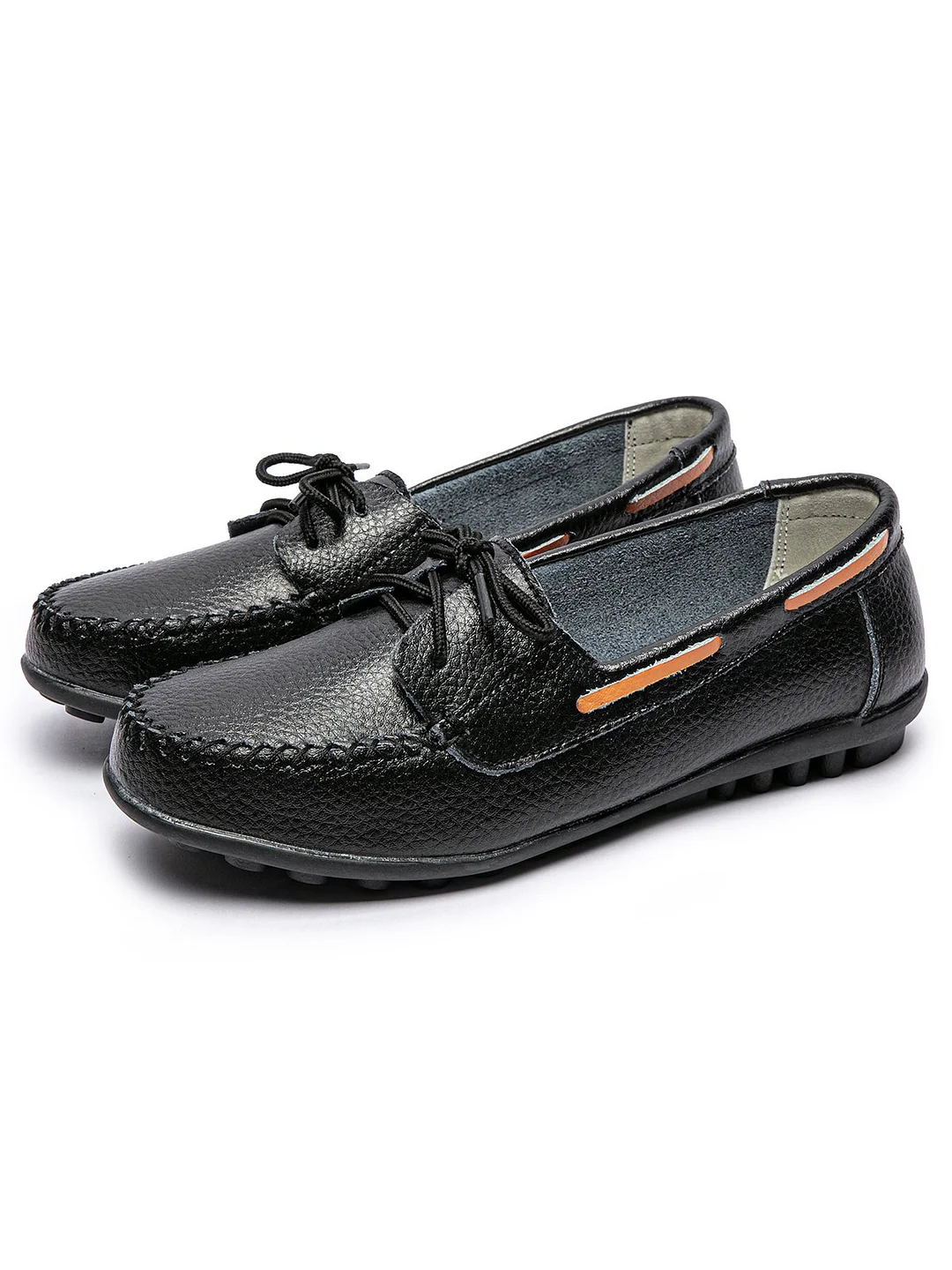 Retro Casual Simple Lace-up Flat Shoes