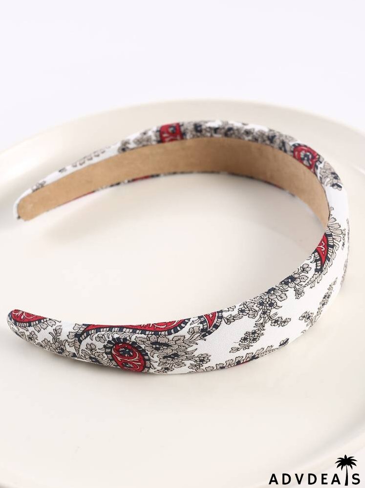 Floral Print Headband