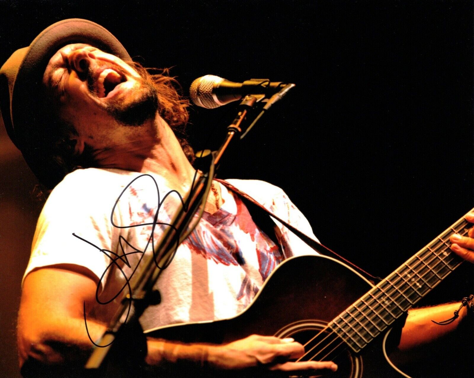 Jason Mraz Signed - Autographed Concert Singer 8x10 inch Photo Poster painting w/ Real Deal COA