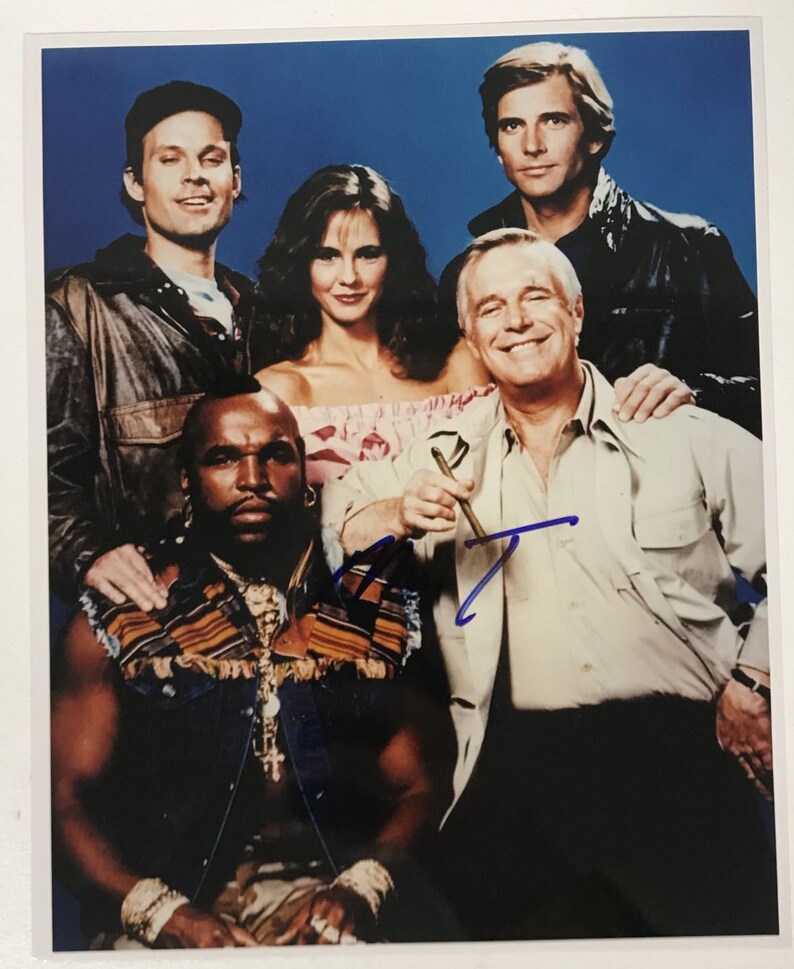 Mr. T Signed Autographed The A-Team