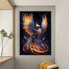 Colorful Phoenix-11CT Stamped Cross Stitch 40*60cm(Big Size)