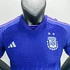 2022 FIFA World Cup Player Version Argentina National Team Away Jersey