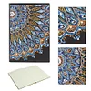 DIY Mandala Special Shaped Diamond Painting 60 Sheets Students A5 Notebook