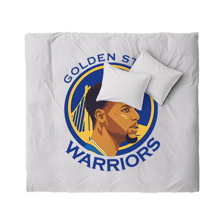 Golden State Warriors Stephen Curry, Basketball Duvet Cover Set