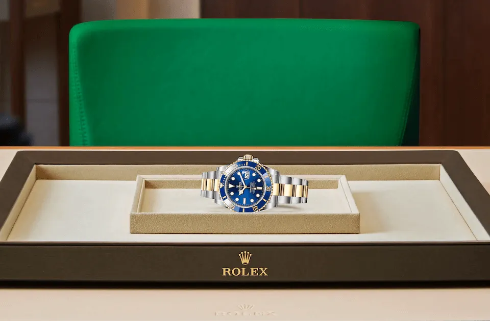 Rolex Submariner in Oystersteel and gold, M126613LB-0002 | Europe Watch Company