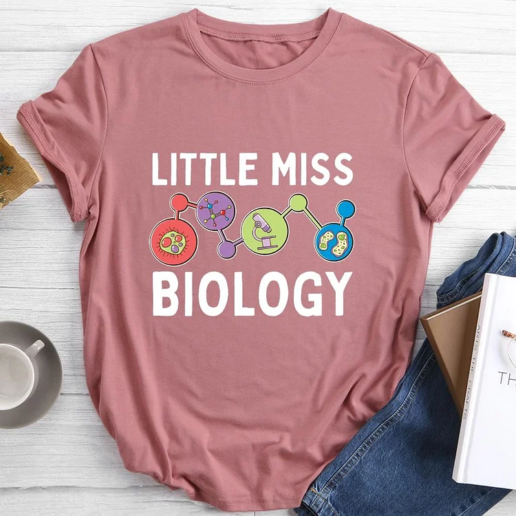 Biology  Round Neck T-shirt