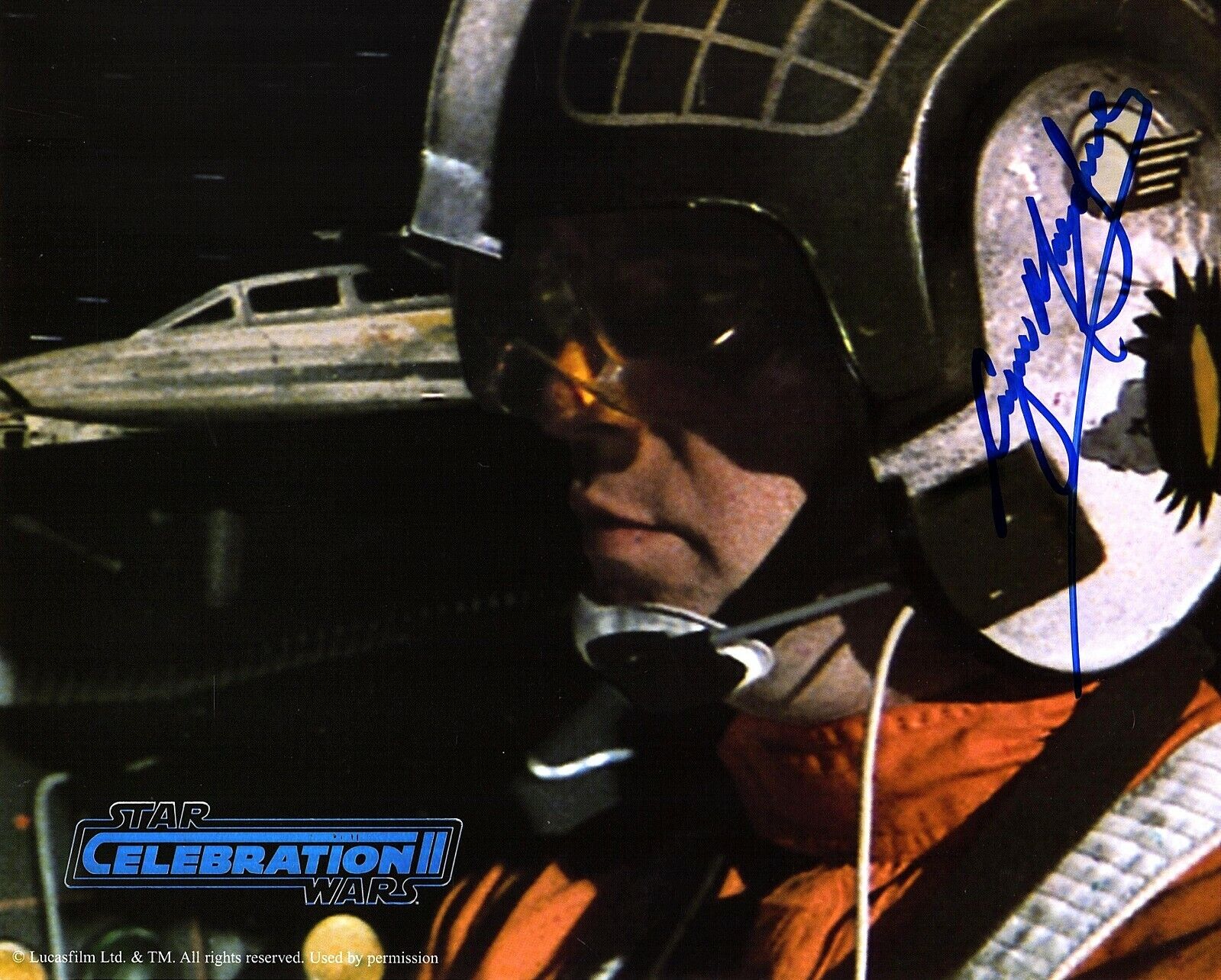 ANGUS MACINNES Signed 8x10 Photo Poster painting STAR WARS JON DUTCH VANDER