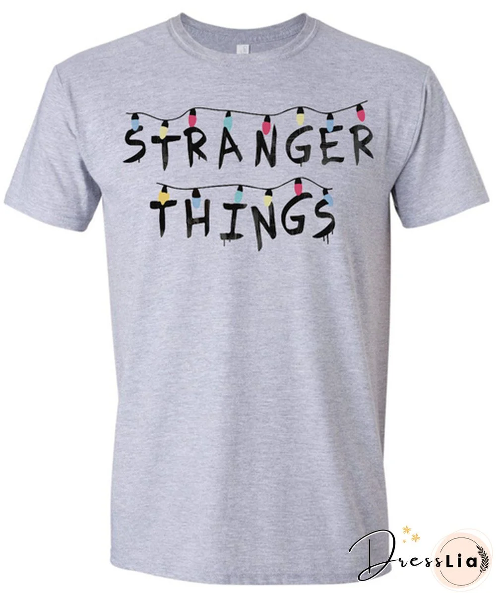 Stranger Things Inspired Hawkins 1980S Tv Retro Various Colours Men's T-Shirt