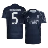 BELLINGHAM #5 Real Madrid Away Soccer Jersey 2025/26