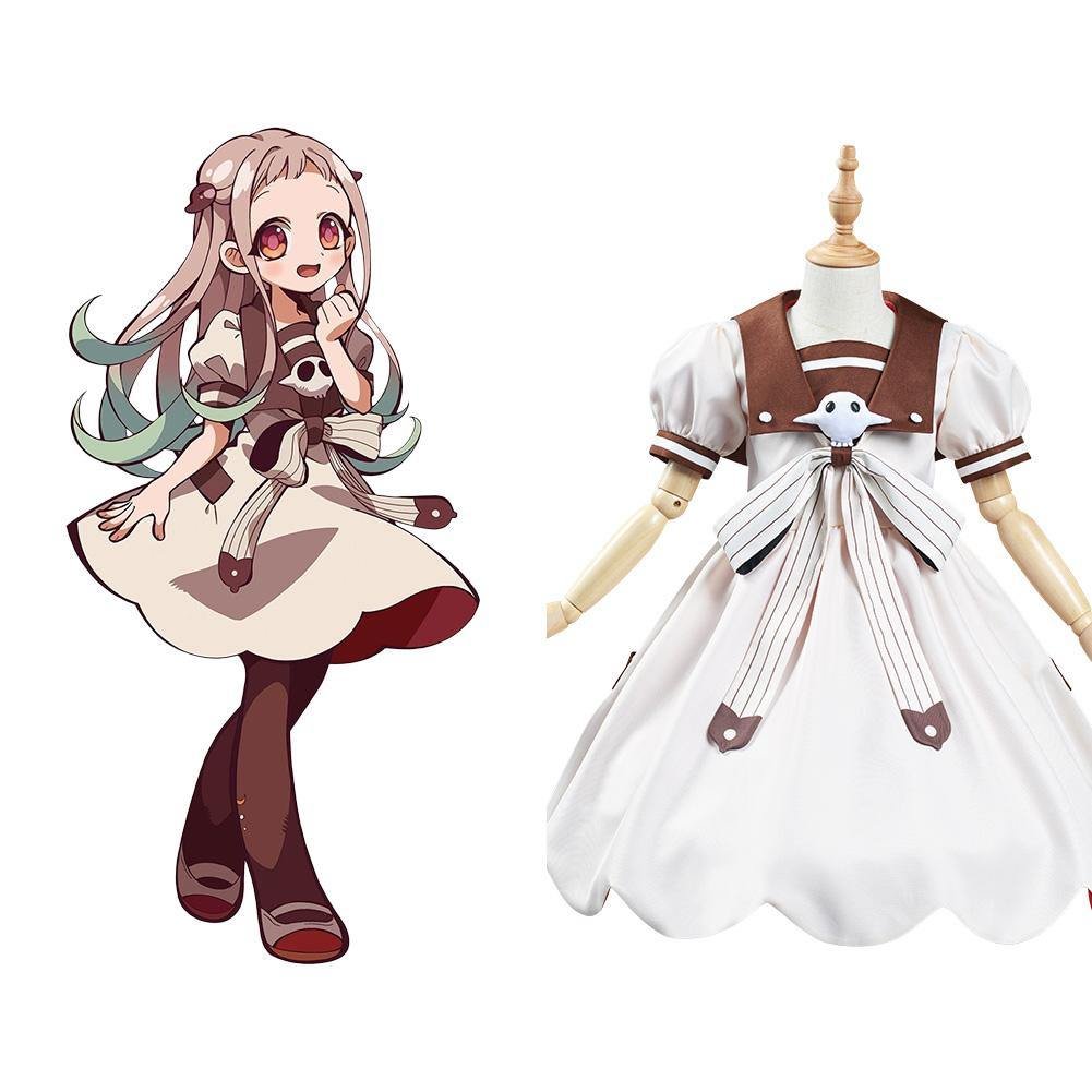 Jibaku Shoulen Toilet Bound Hanako-kun Nene Yashiro/Aoi Akane Cosplay Kostüm Kinder Mädchen Halloween Karneval Kostüm