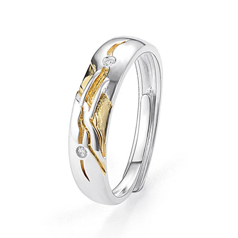 Men's Roman character ring